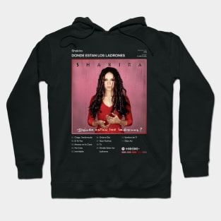 Shakira - Donde Estan Los Ladrones Tracklist Album Hoodie